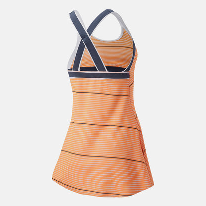 Orange Printed Tournament Dress | New Balance Clothing