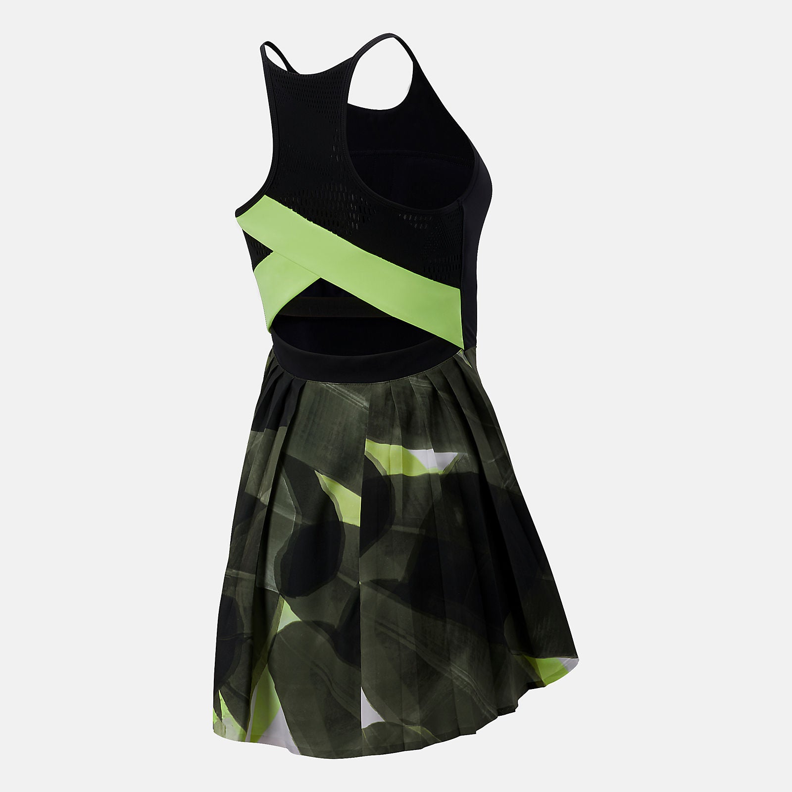 Multi Color Tournament Pleated Dress | New Balance Clothing