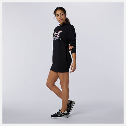 Black NB Athletics Erin Loree Hoodie Dress | New Balance Clothing