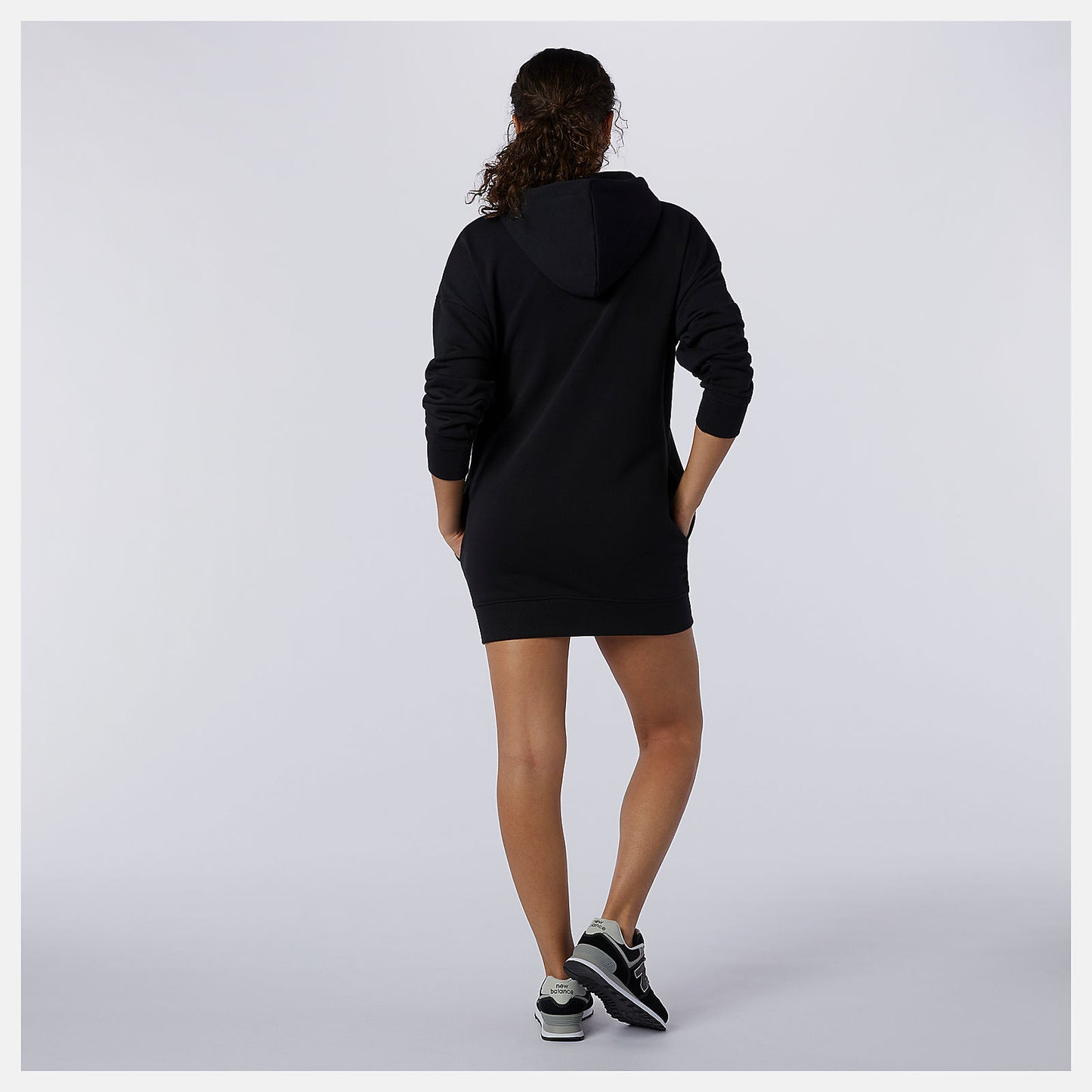 Black NB Athletics Erin Loree Hoodie Dress | New Balance Clothing