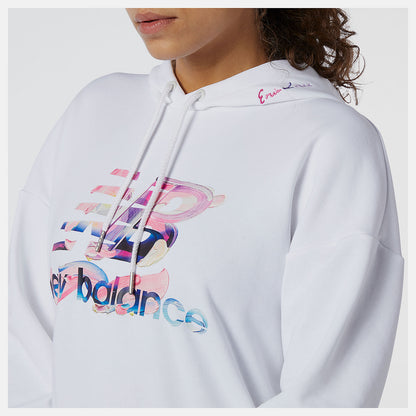 White NB Athletics Erin Loree Hoodie Dress | New Balance Clothing