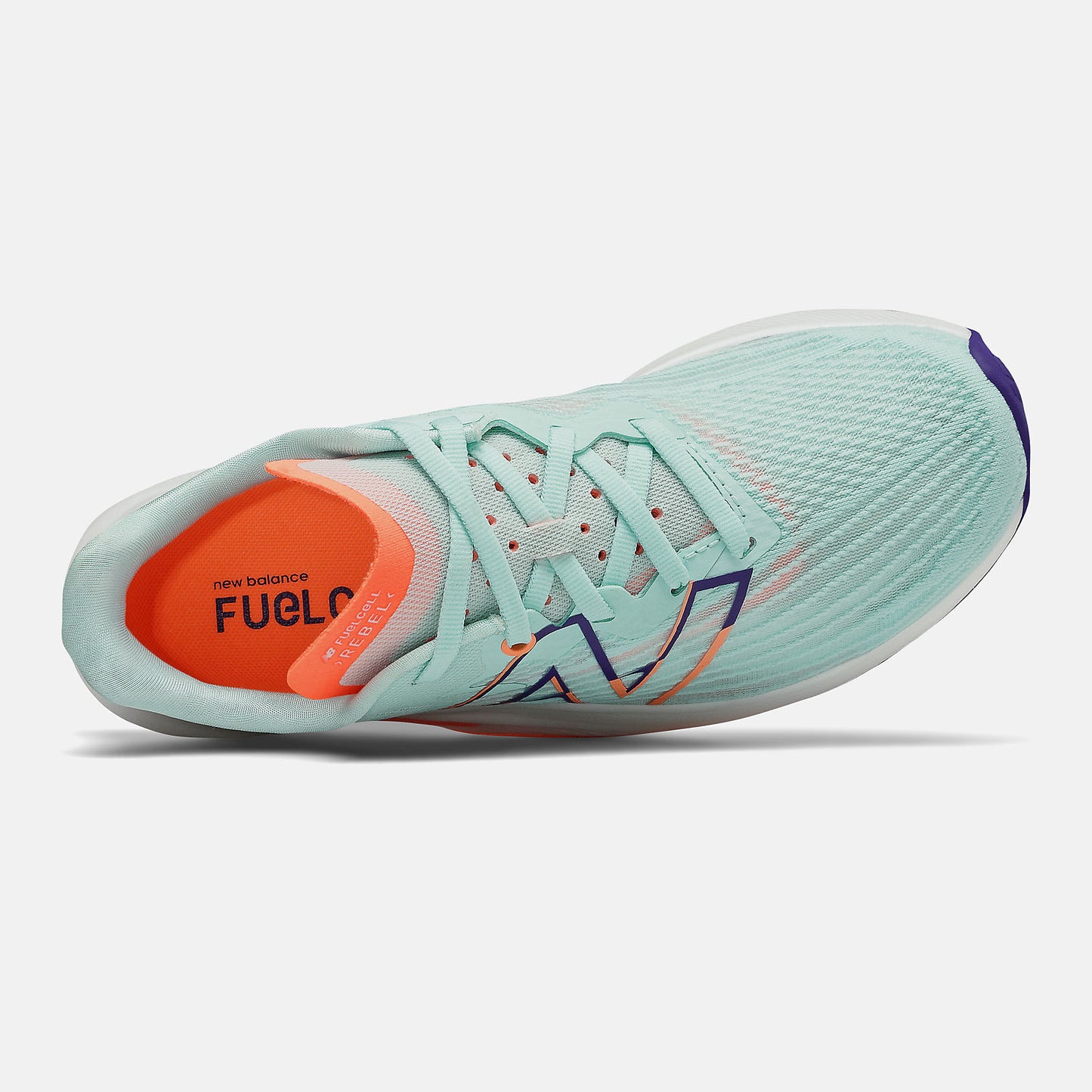 White Mint/Citrus Punch FuelCell Rebel v2 | New Balance Shoes