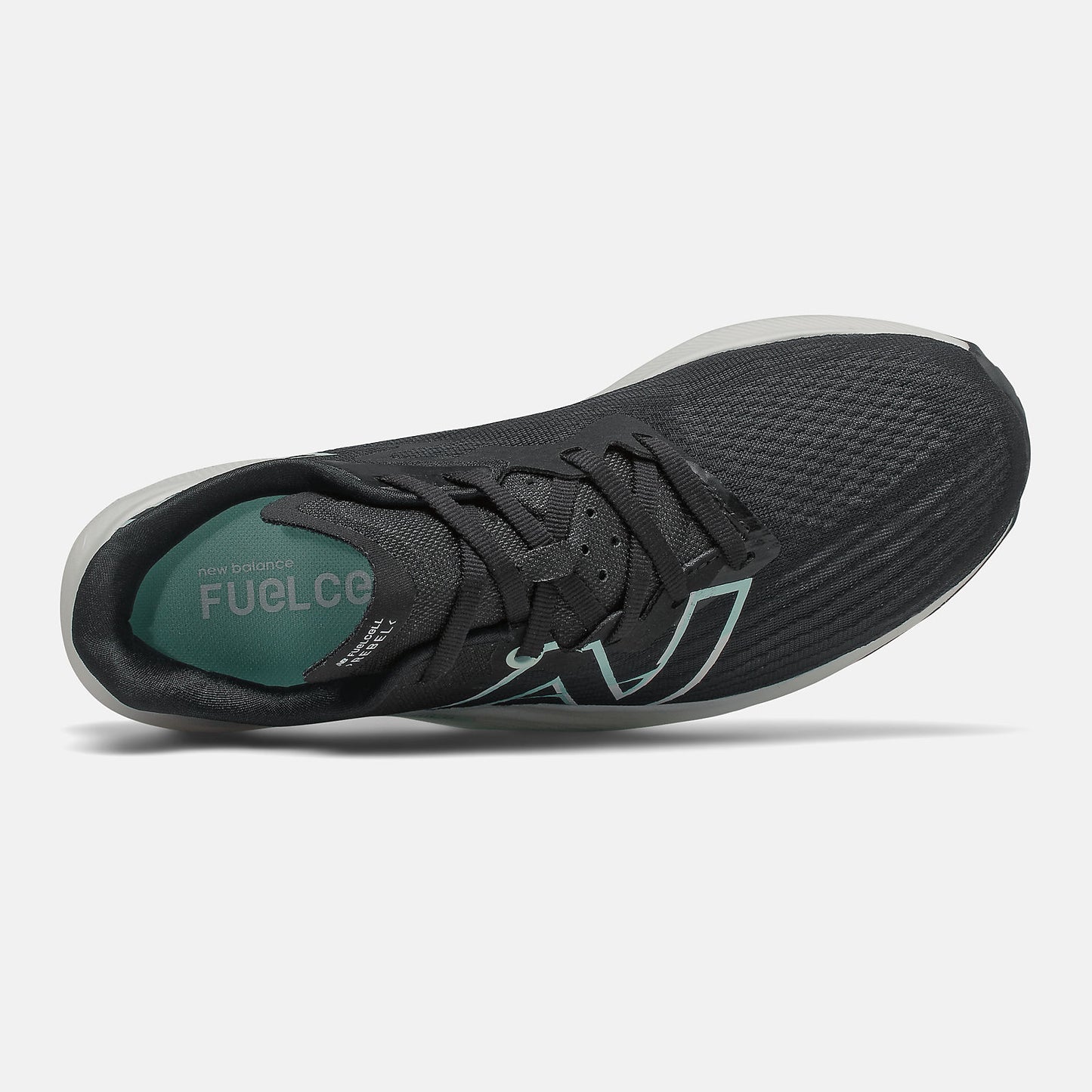 Black/White Mint FuelCell Rebel v2 | New Balance Shoes