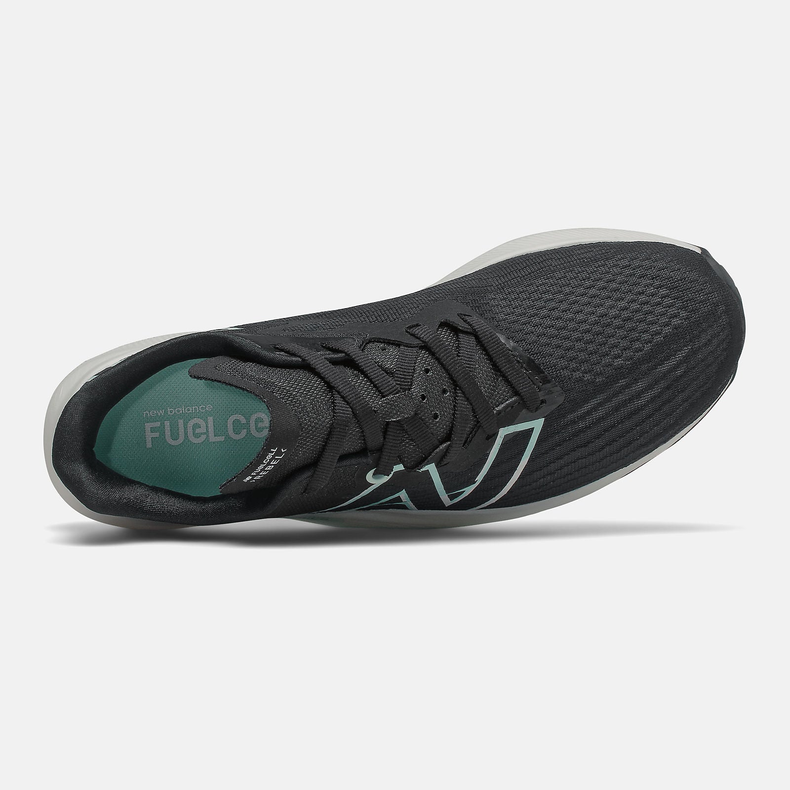 Black/White Mint FuelCell Rebel v2 | New Balance Shoes