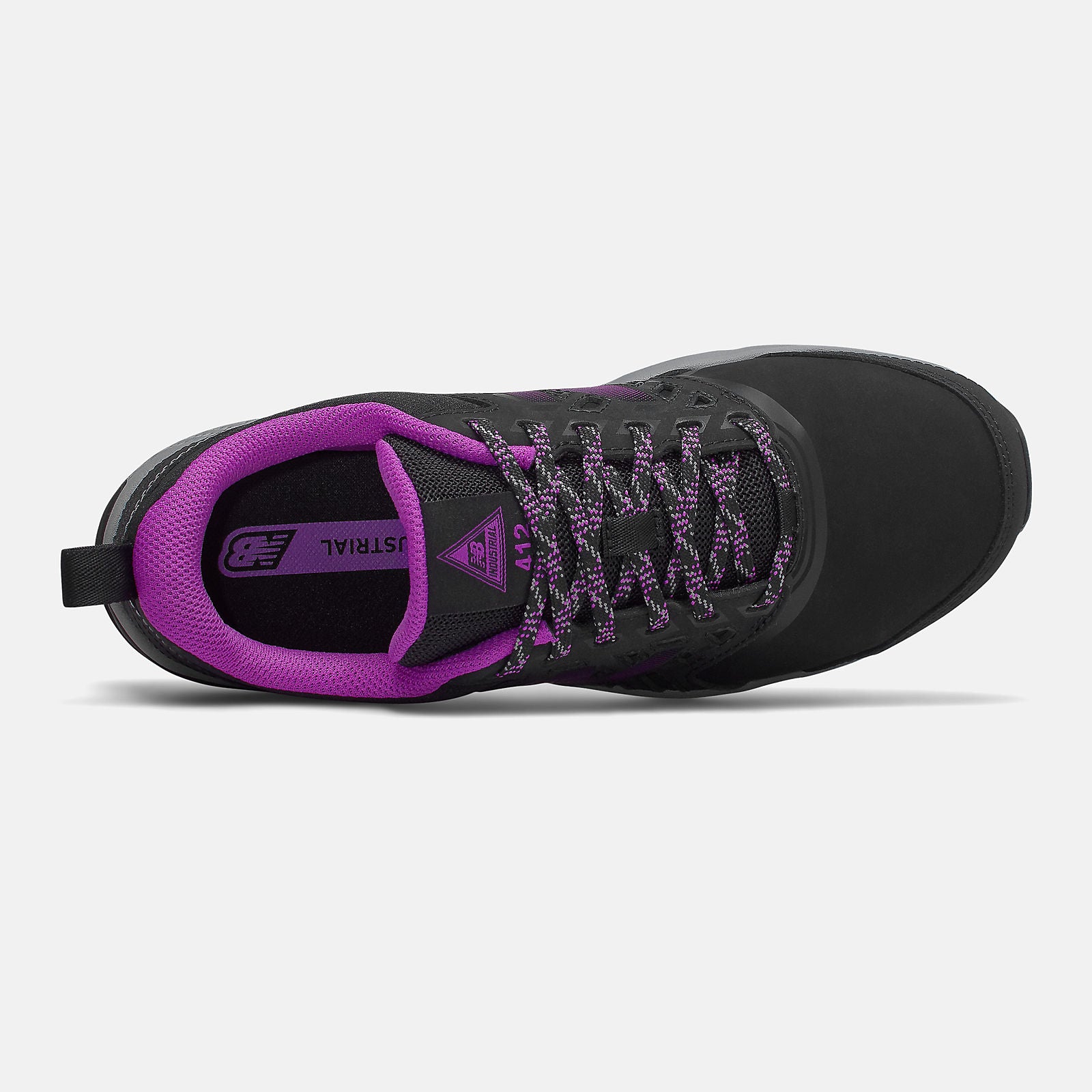 Black/Purple 412 Alloy Toe | New Balance Shoes
