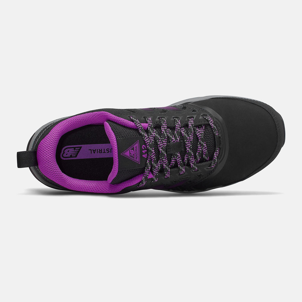 Black/Purple 412 Alloy Toe | New Balance Shoes