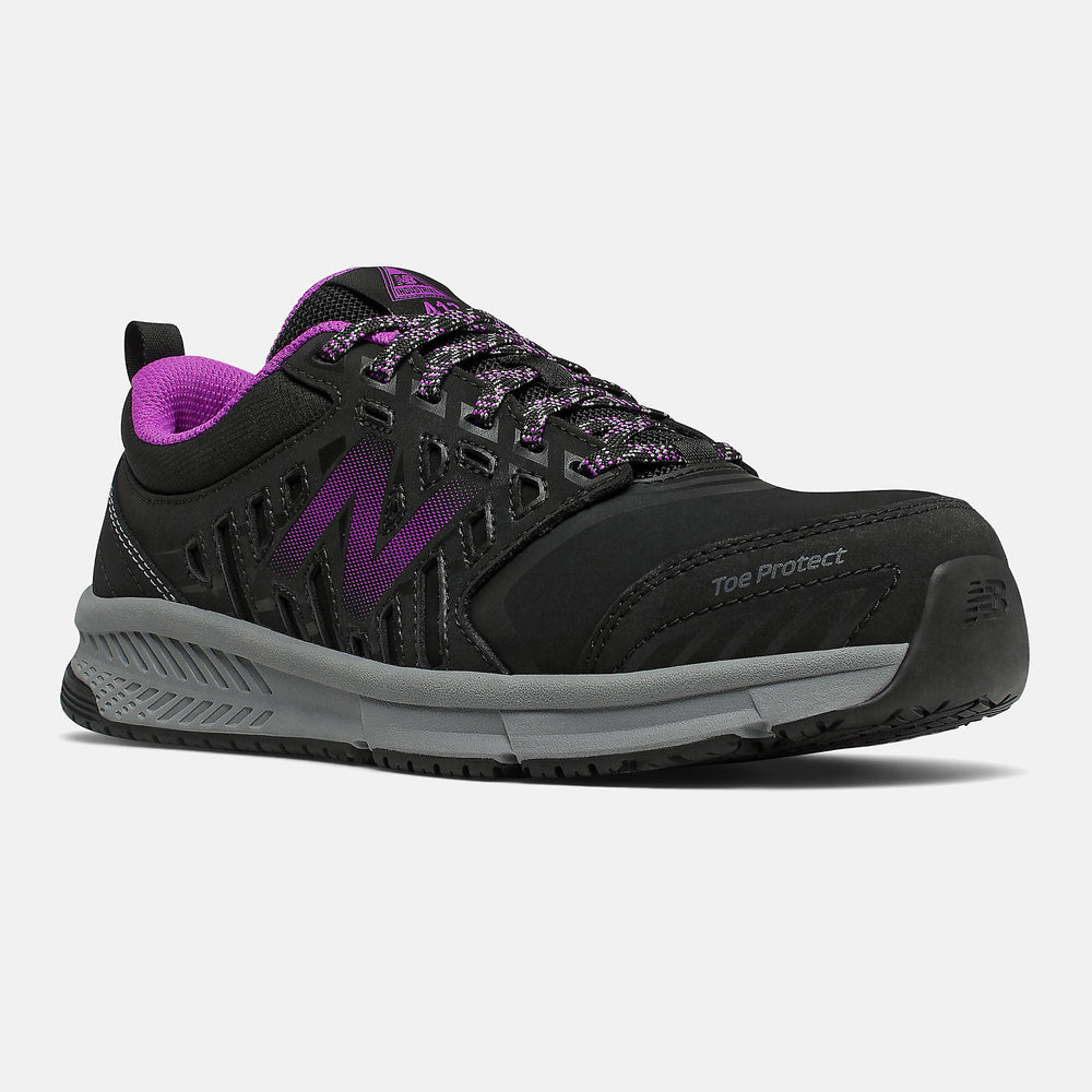 Black/Purple 412 Alloy Toe | New Balance Shoes