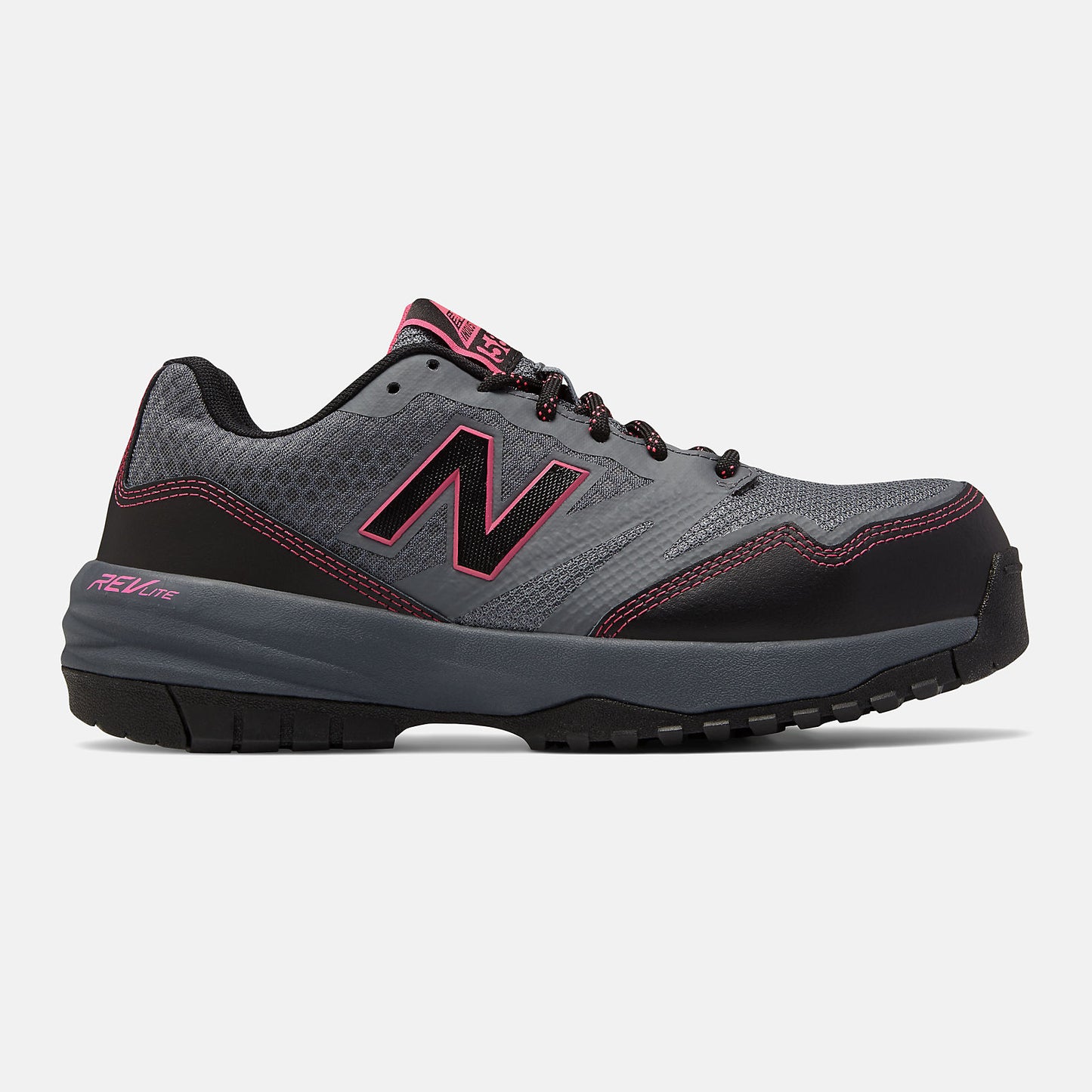 Grey/Pink Composite Toe 589 | New Balance Shoes