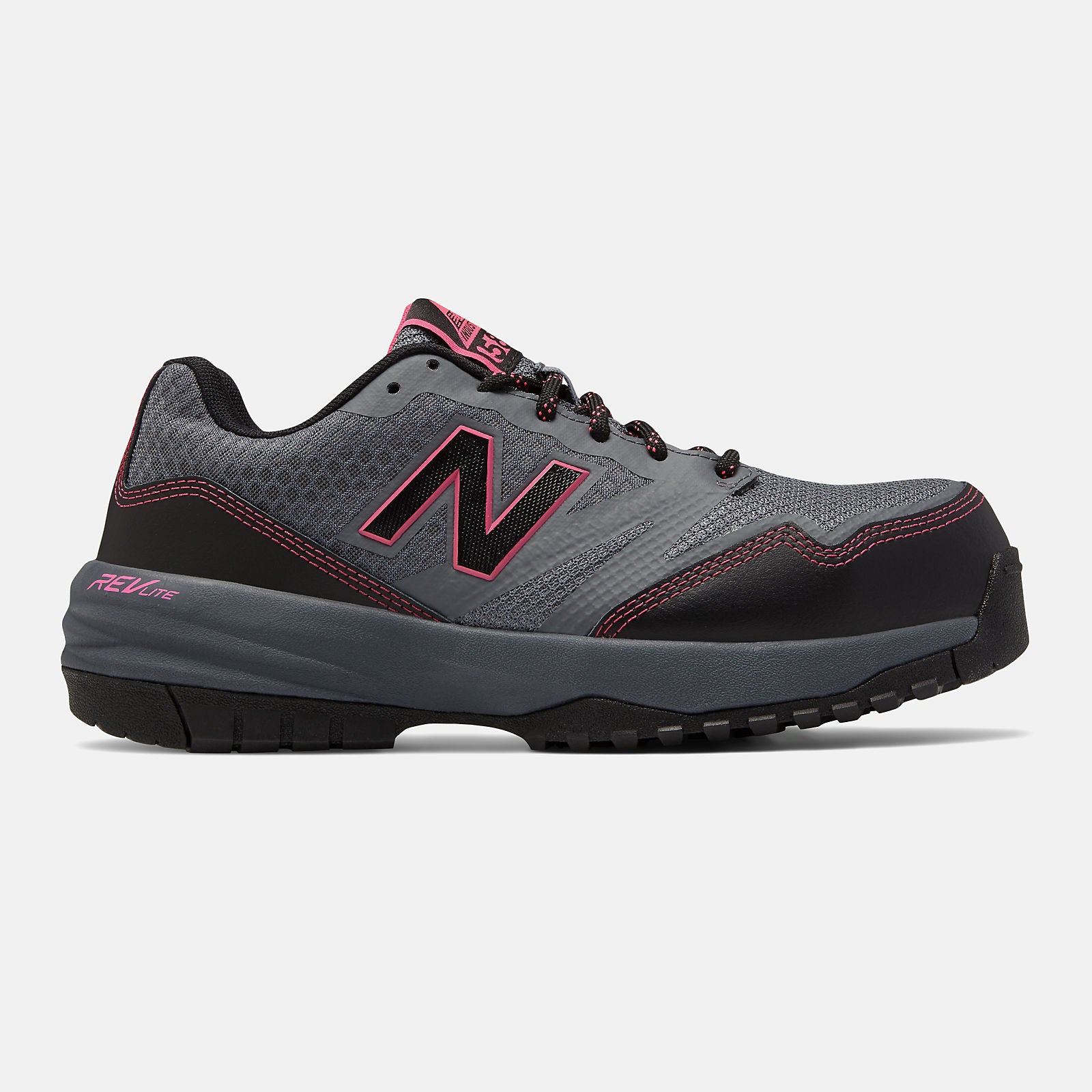 Grey/Pink Composite Toe 589 | New Balance Shoes