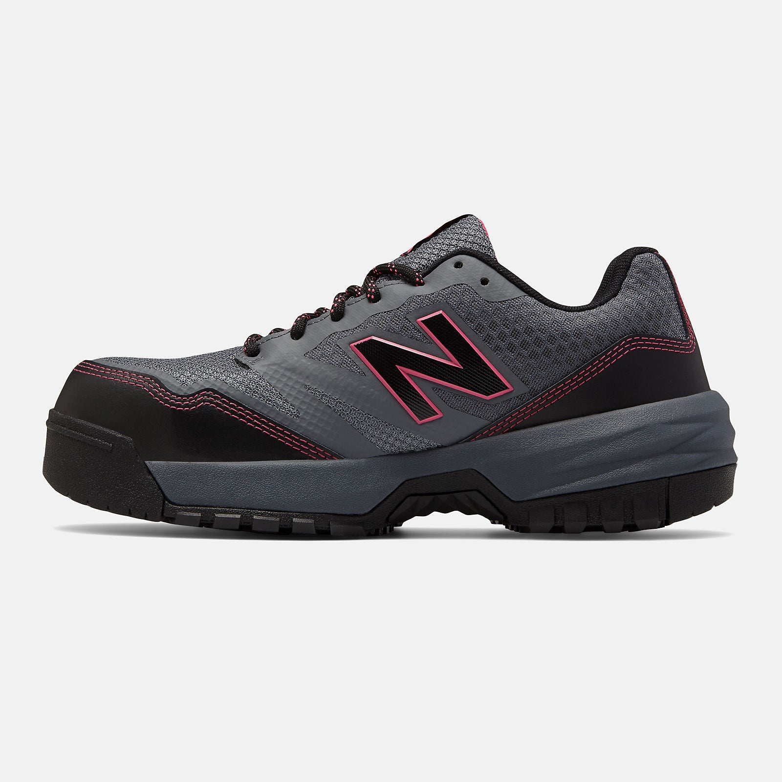 Grey/Pink Composite Toe 589 | New Balance Shoes