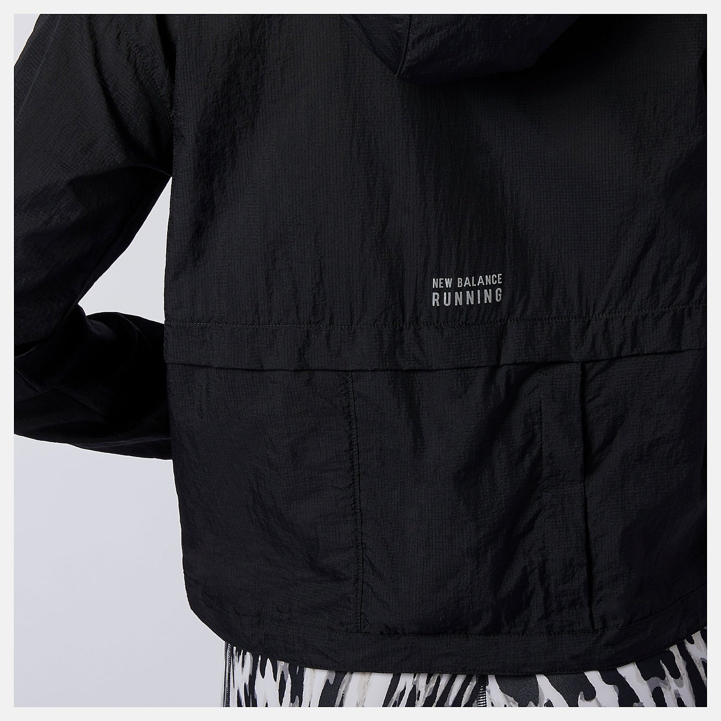 Black Impact Run Light Pack Jacket | New Balance Clothing