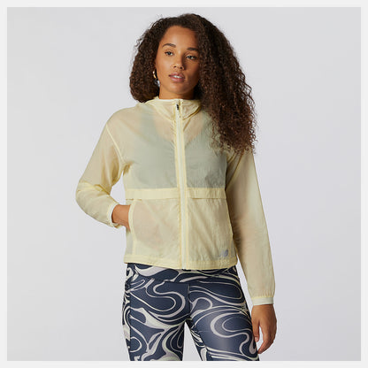 Clear Yellow Impact Run Light Pack Jacket | New Balance Clothing