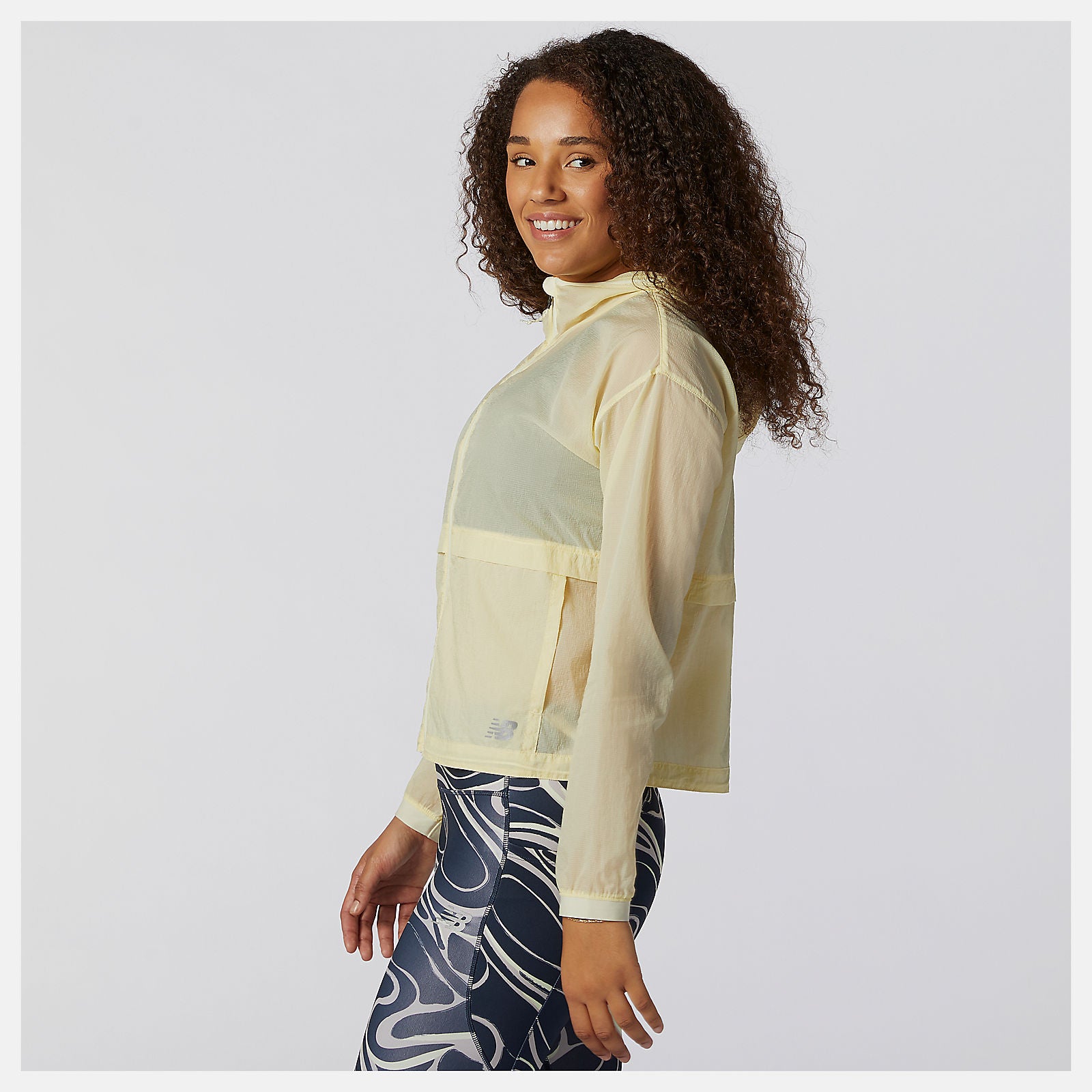 Clear Yellow Impact Run Light Pack Jacket | New Balance Clothing