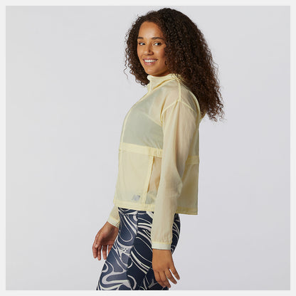 Clear Yellow Impact Run Light Pack Jacket | New Balance Clothing