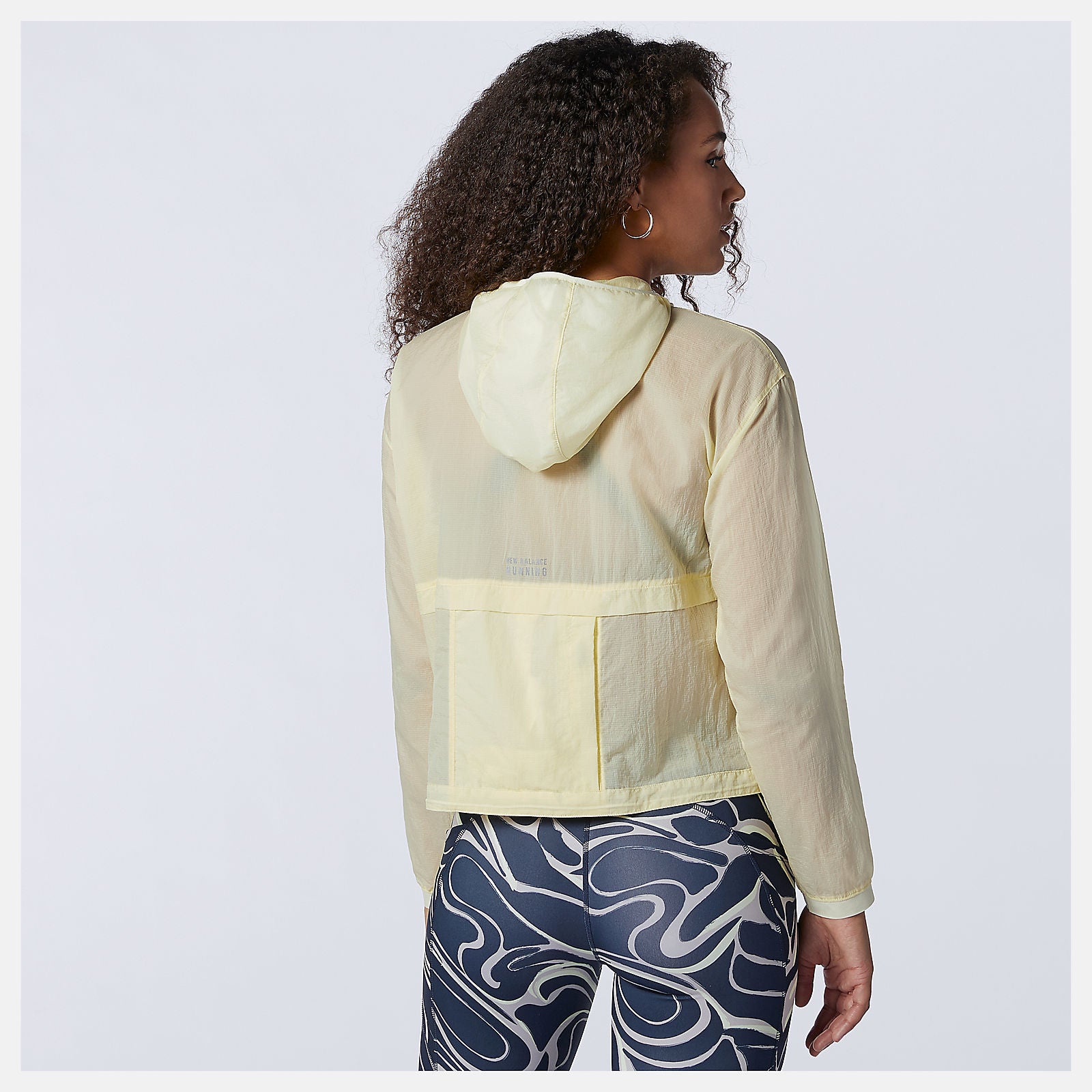 Clear Yellow Impact Run Light Pack Jacket | New Balance Clothing