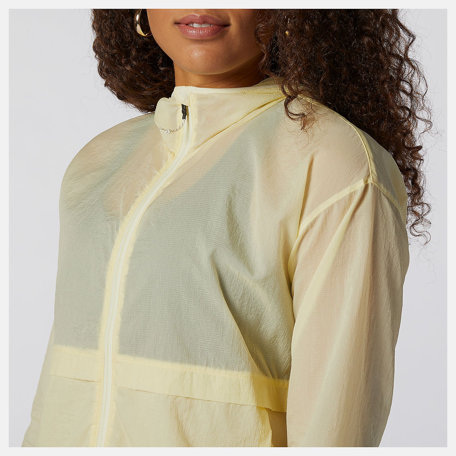 Clear Yellow Impact Run Light Pack Jacket | New Balance Clothing