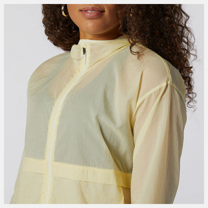Clear Yellow Impact Run Light Pack Jacket | New Balance Clothing