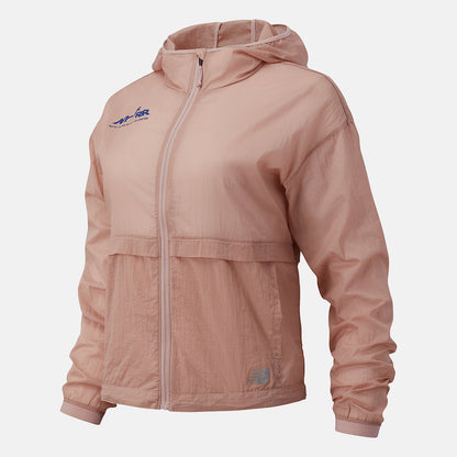 Saturn Pink Run For Life Impact Run Light Pack Jacket | New Balance Clothing