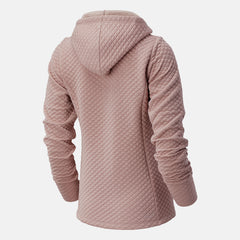 Saturn Pink NYC Marathon NB Heat Loft Jacket | New Balance Clothing