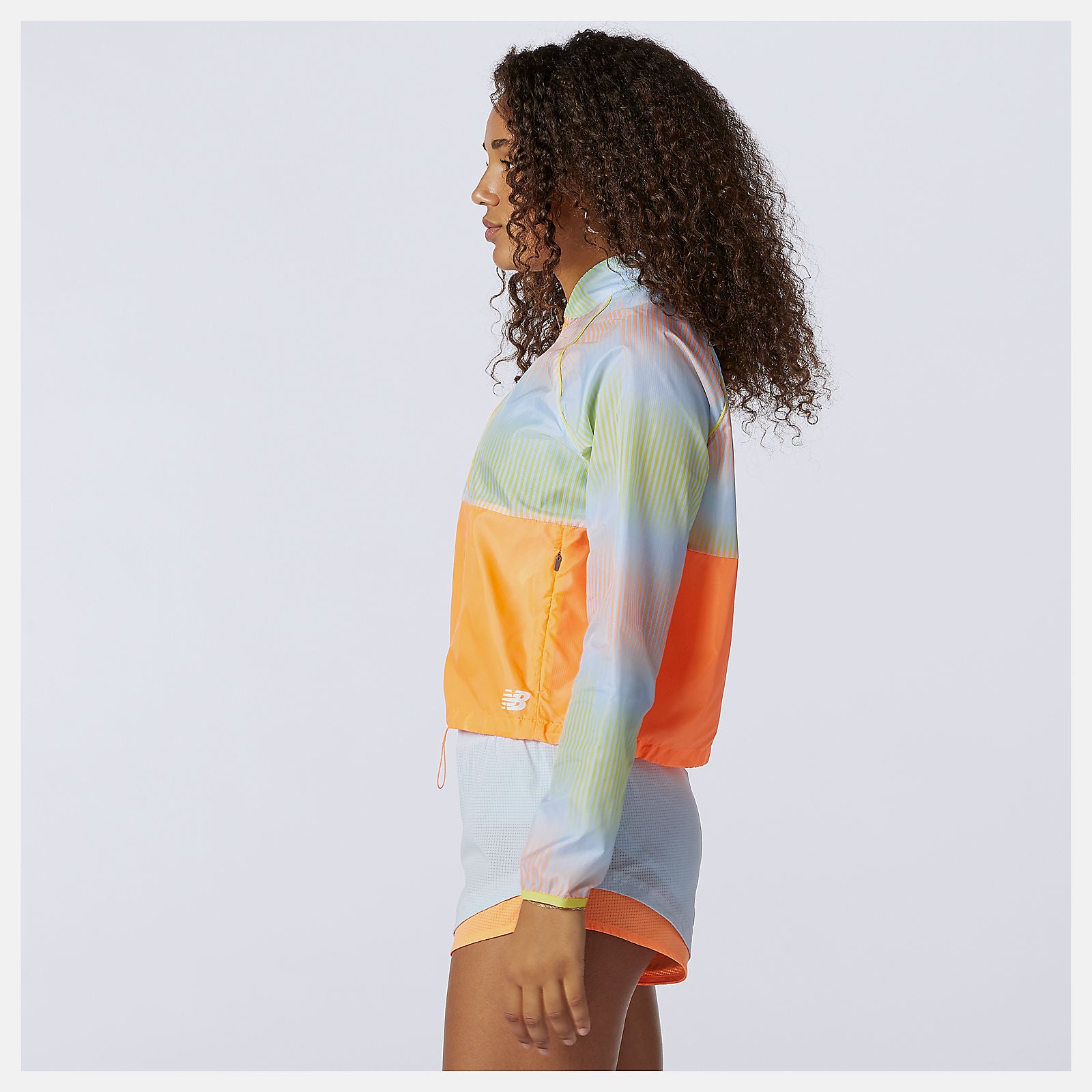Citrus Punch Printed Fast Flight Jacket | New Balance Clothing
