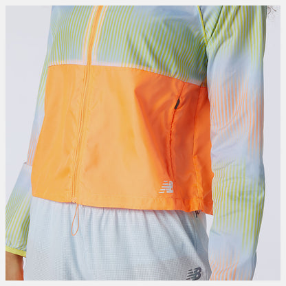 Citrus Punch Printed Fast Flight Jacket | New Balance Clothing