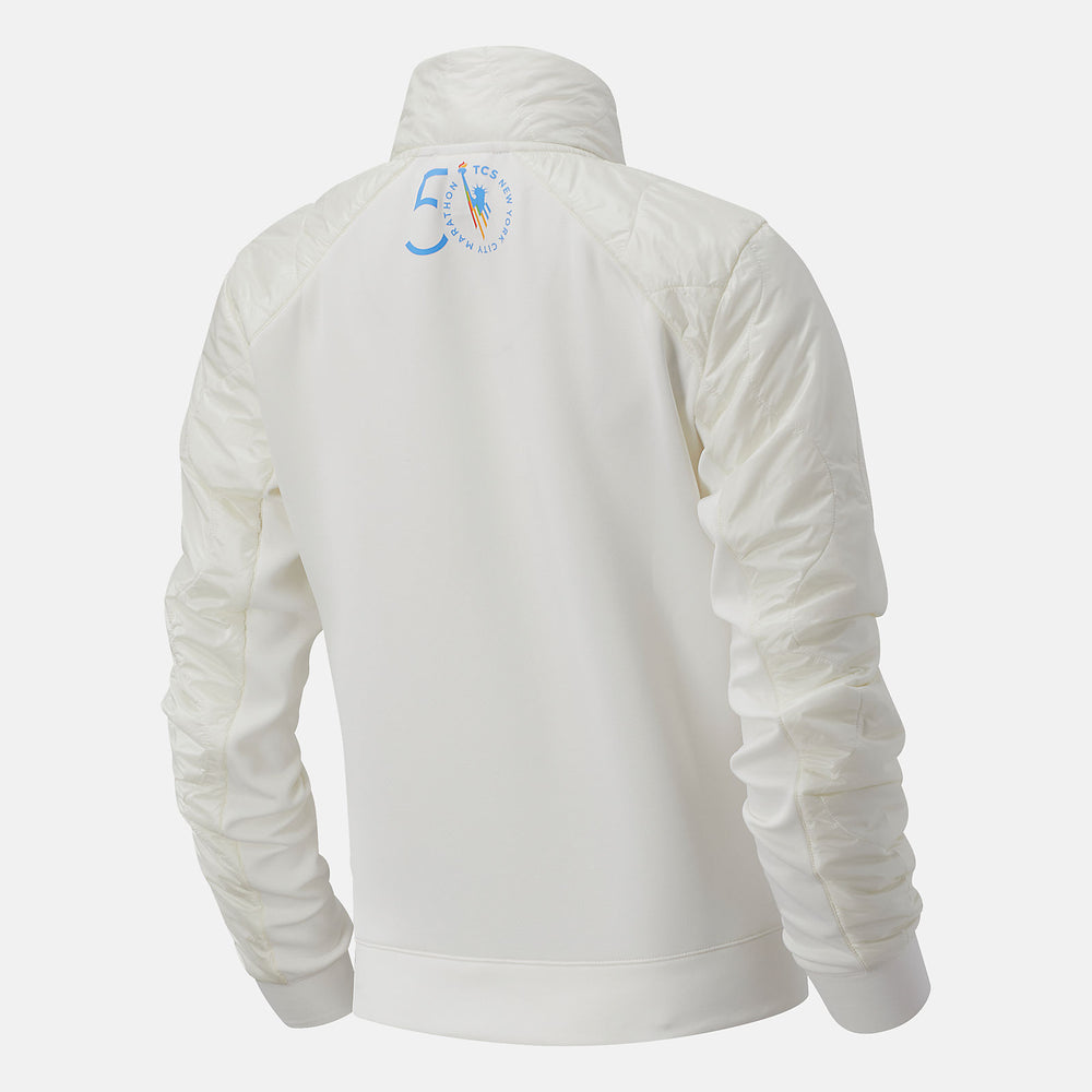 Sea Salt NYC Marathon Q Speed Quilted Jacket | New Balance Clothing