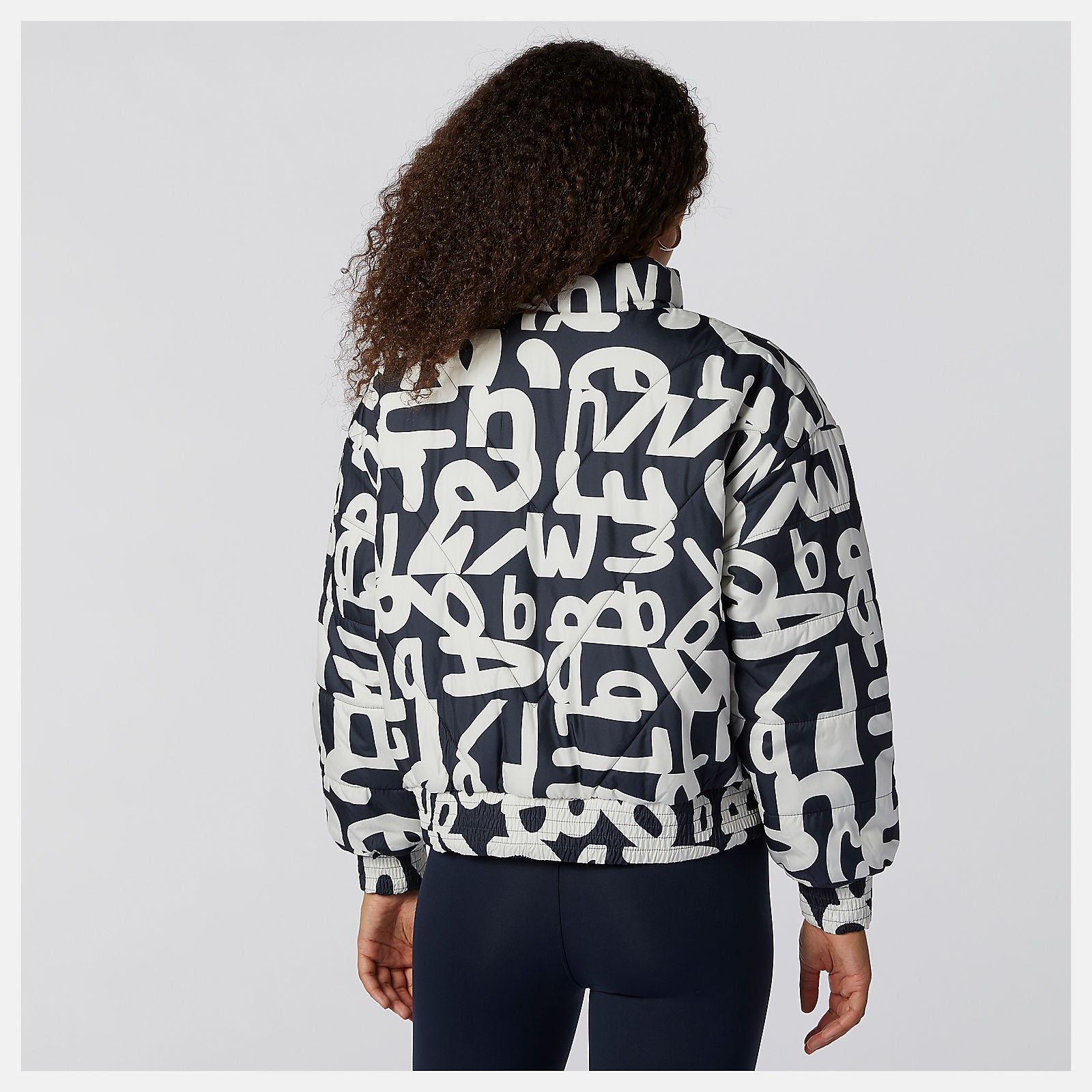 Eclipse Determination Packable Printed Quilted Jacket | New Balance Clothing