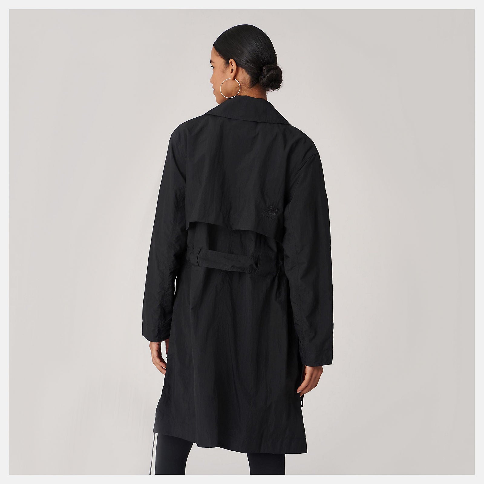 Black Bandier Tech Trench | New Balance Clothing
