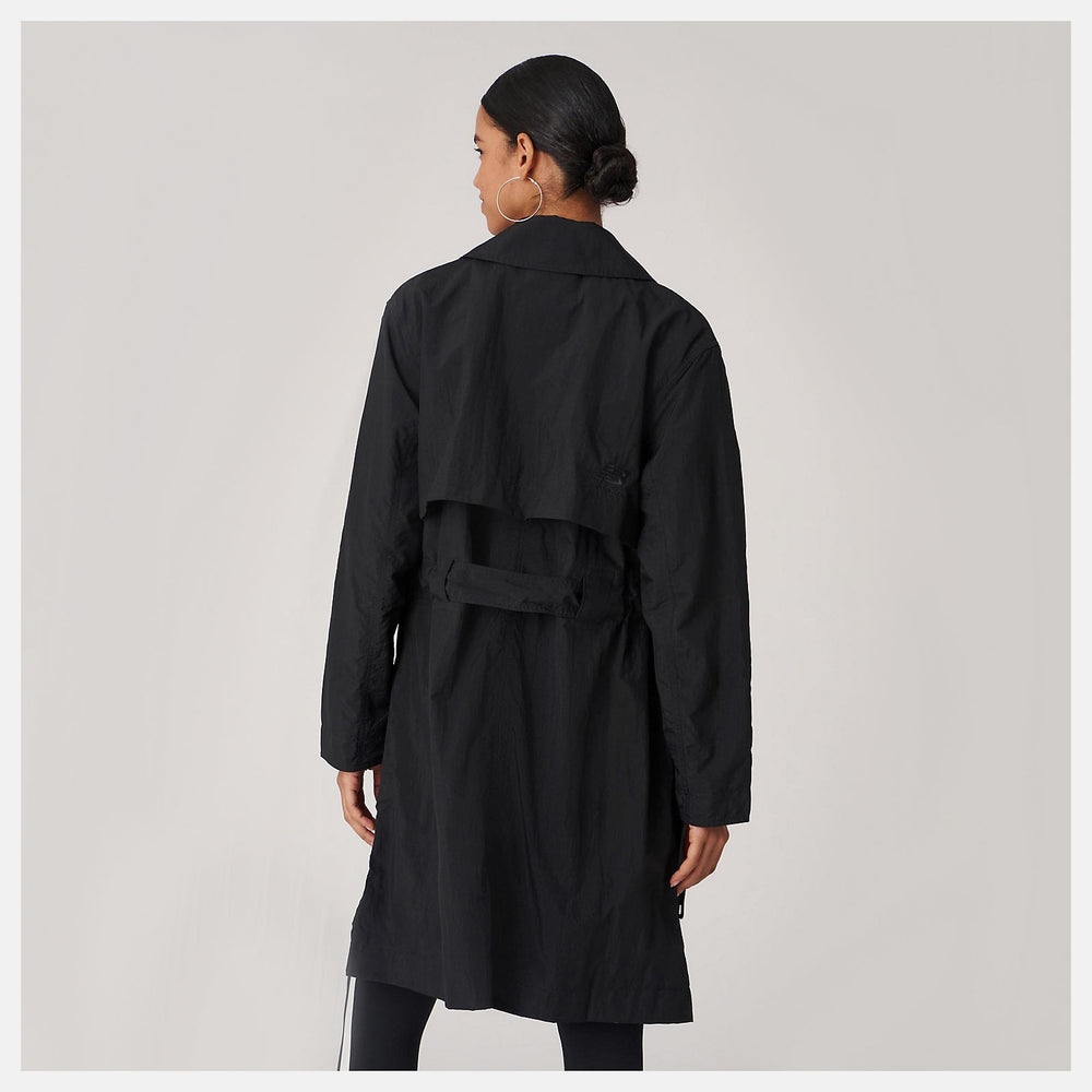 Black Bandier Tech Trench | New Balance Clothing