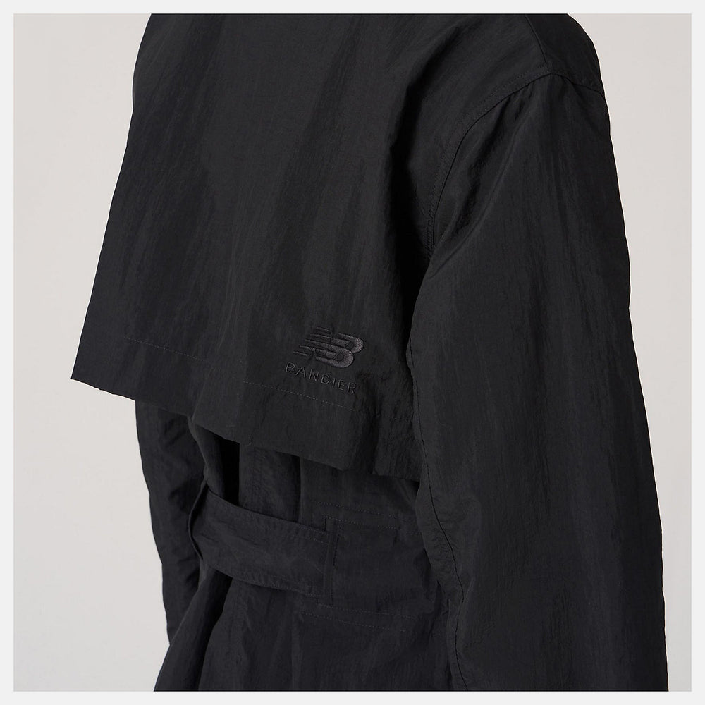 Black Bandier Tech Trench | New Balance Clothing