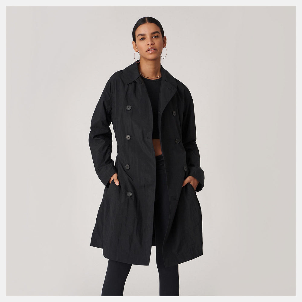 Black Bandier Tech Trench | New Balance Clothing