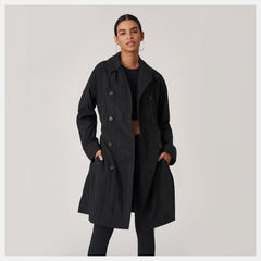 Black Bandier Tech Trench | New Balance Clothing
