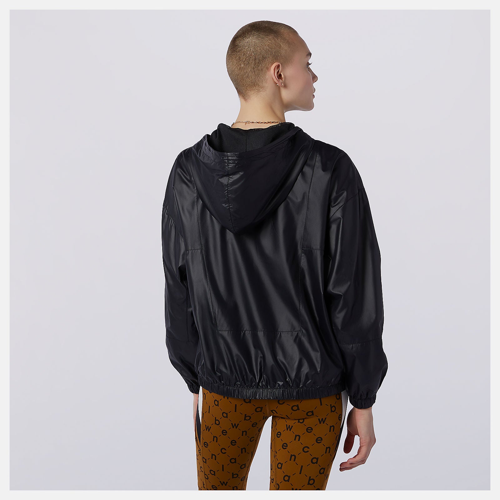 Black NB Athletics Higher Learning Anorak | New Balance Clothing