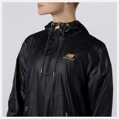 Black NB Athletics Higher Learning Anorak | New Balance Clothing