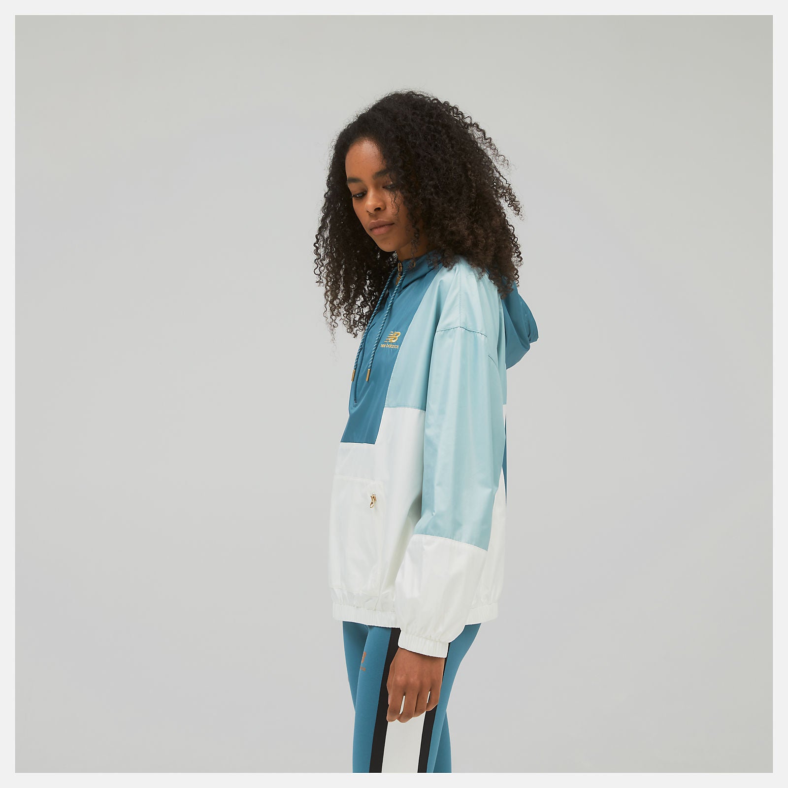 Storm Blue NB Athletics Higher Learning Anorak | New Balance Clothing