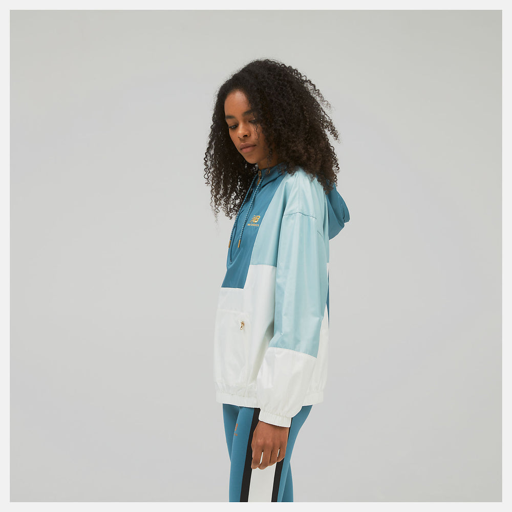 Storm Blue NB Athletics Higher Learning Anorak | New Balance Clothing
