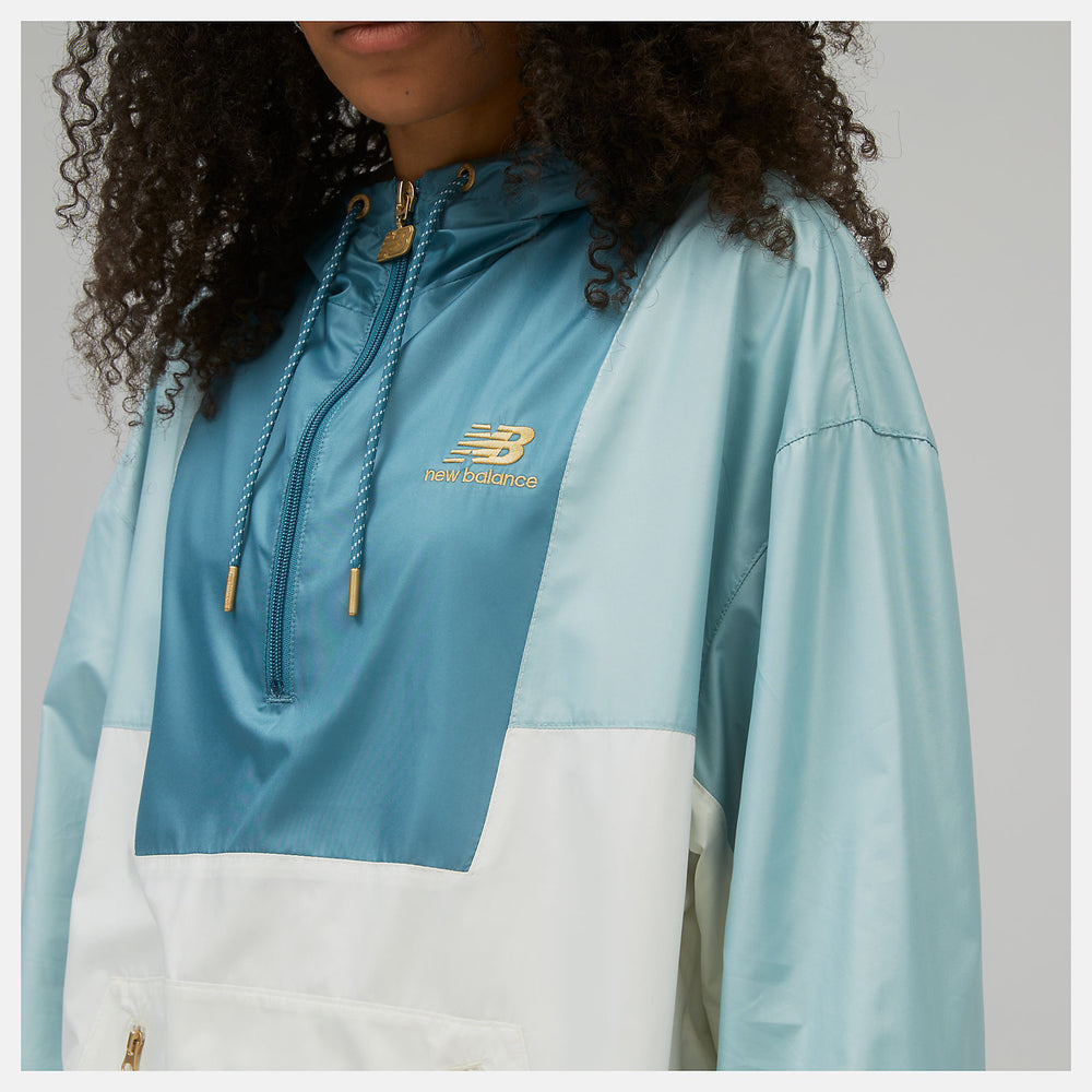 Storm Blue NB Athletics Higher Learning Anorak | New Balance Clothing