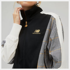 Black NB Athletics Higher Learning Stripe Track Jacket | New Balance Clothing