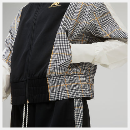 Black NB Athletics Higher Learning Stripe Track Jacket | New Balance Clothing