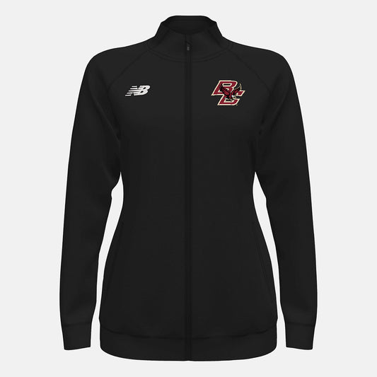 Team Black Knit Training Jacket(Boston College) | New Balance Clothing