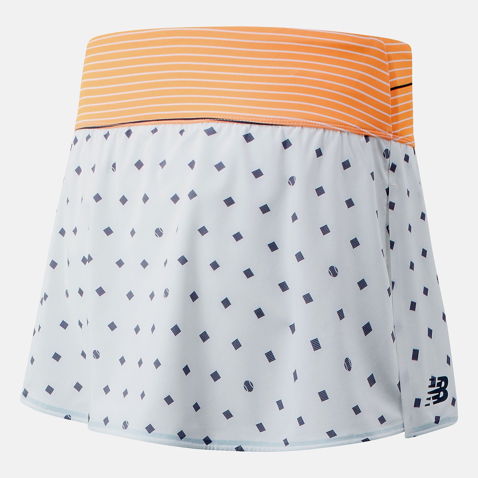 Orange Printed Tournament Skort | New Balance Clothing