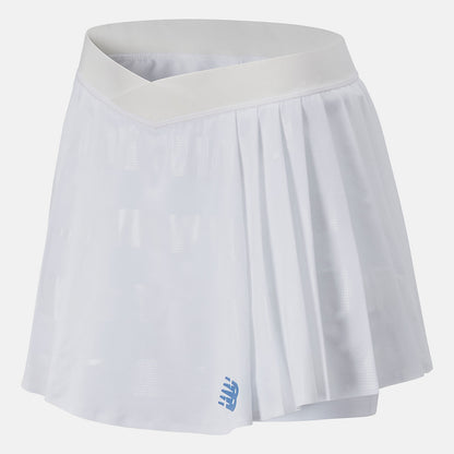 White Tournament Pleated Skort | New Balance Clothing