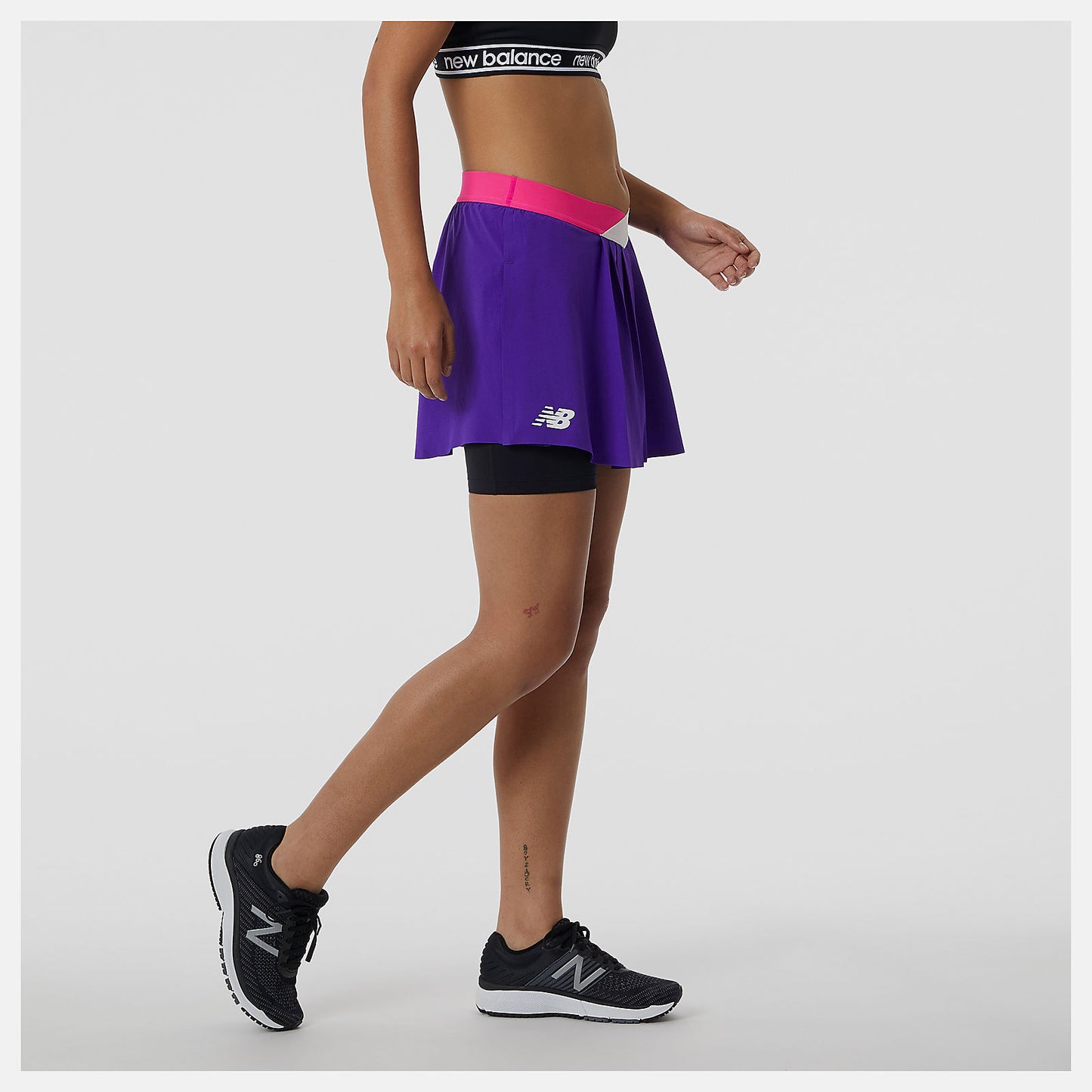 Deep Violet Tournament Woven Skort | New Balance Clothing