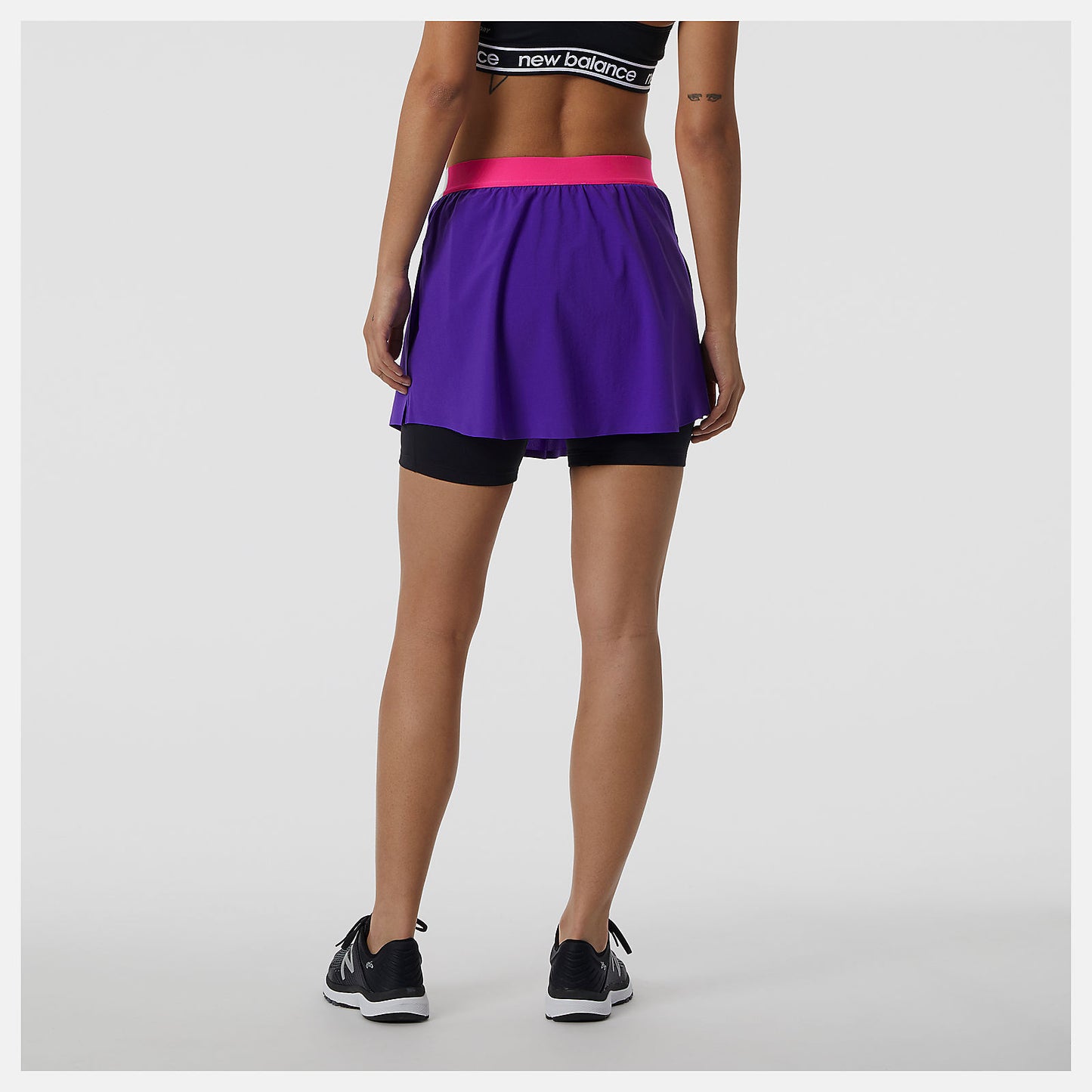 Deep Violet Tournament Woven Skort | New Balance Clothing
