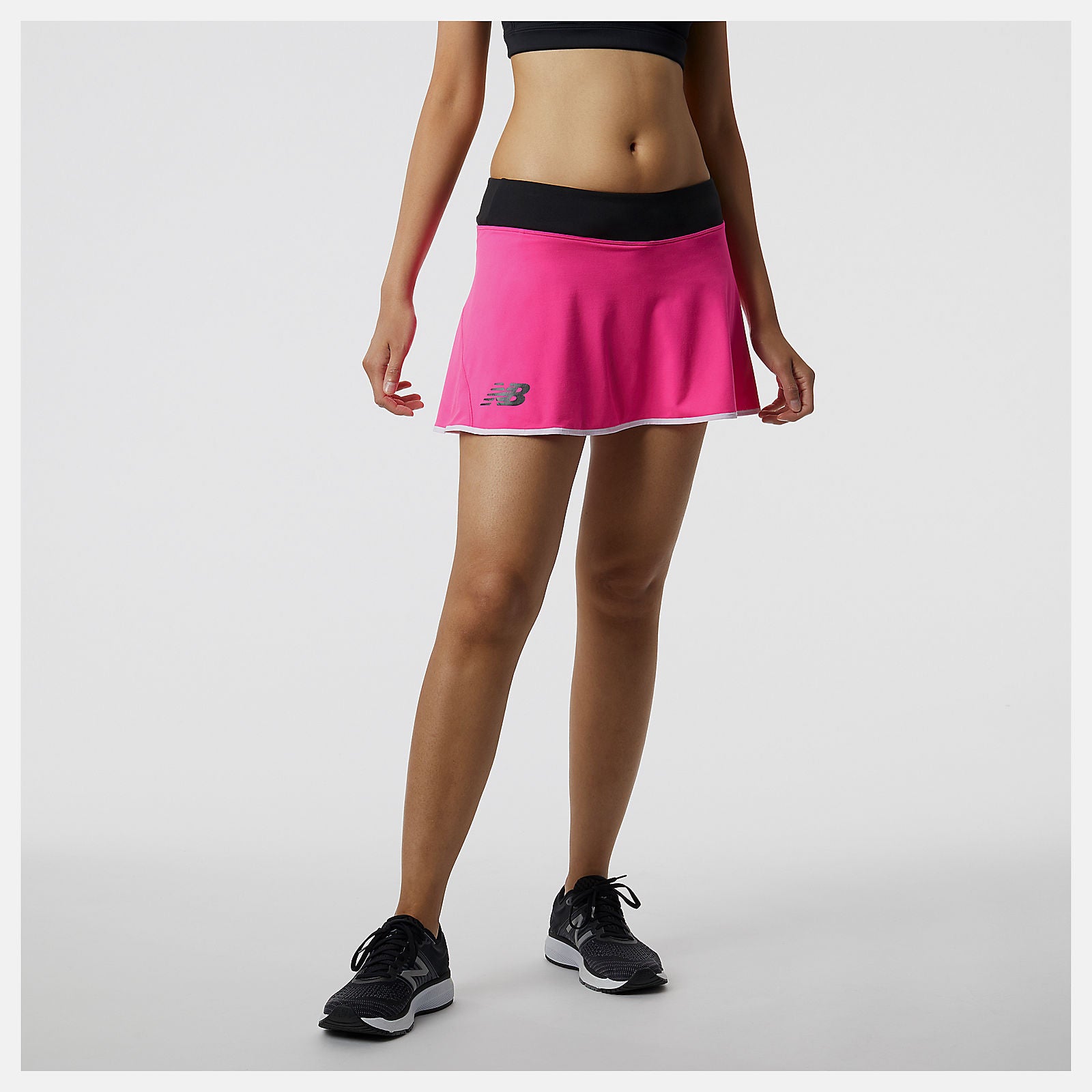 Pink Glo Tournament Knit Skort | New Balance Clothing