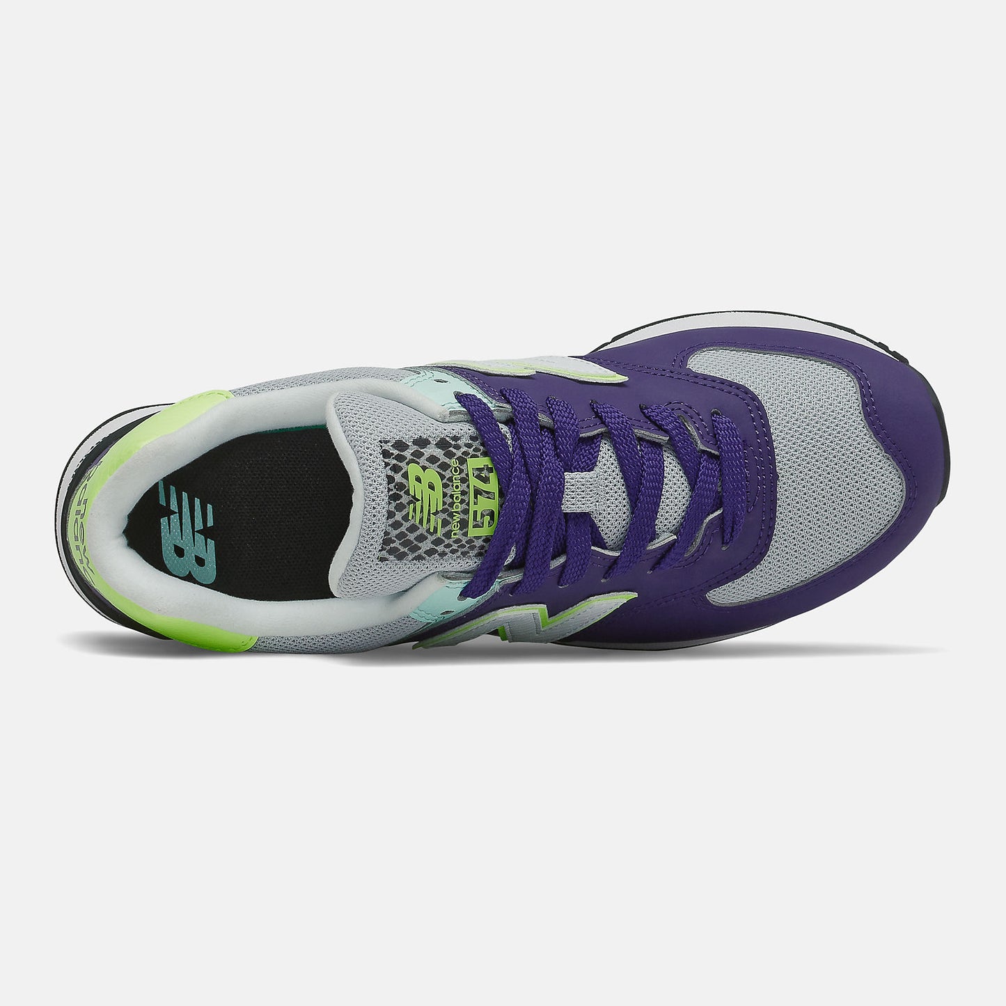 Virtual Violet/Bleached Lime Glo 574 | New Balance Shoes