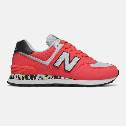 Vivid Coral/White 574 | New Balance Shoes