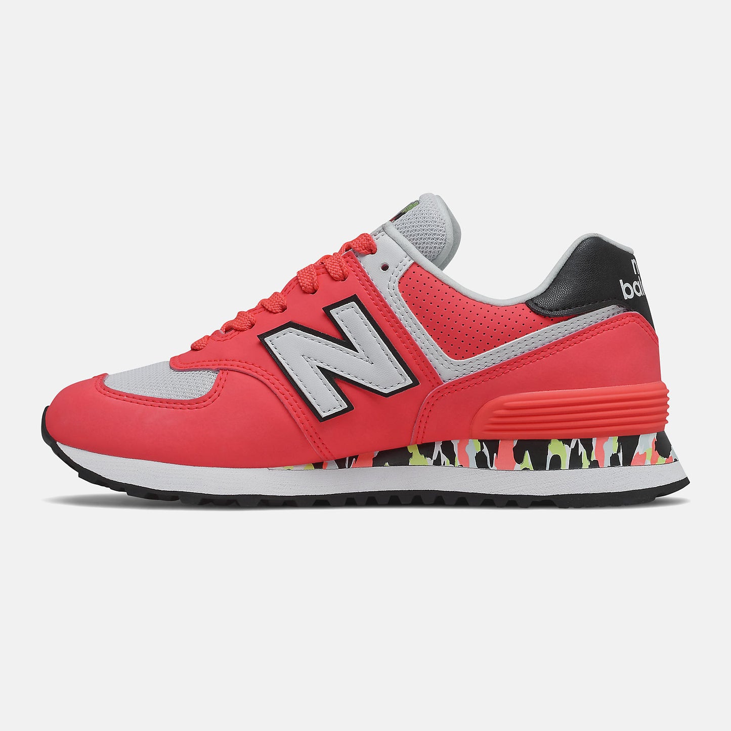 Vivid Coral/White 574 | New Balance Shoes