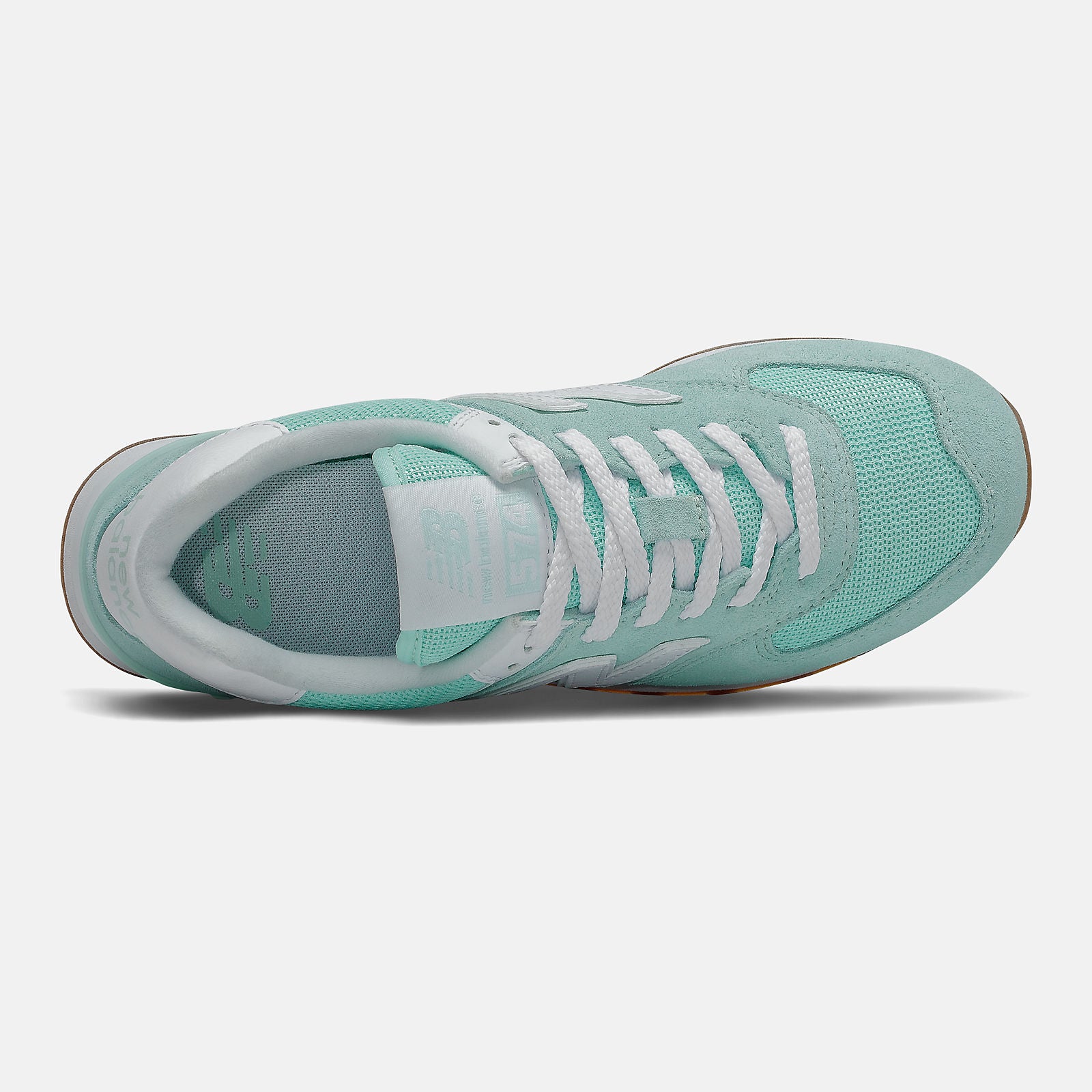 White Mint/White 574 | New Balance Shoes