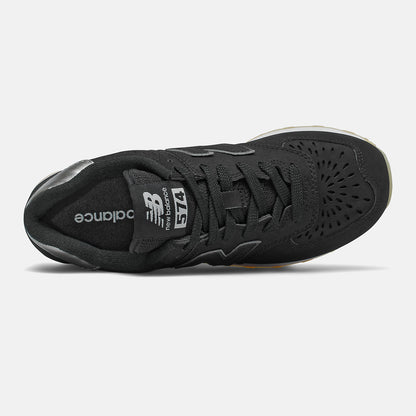 Black/Dark Silver Metallic 574 | New Balance Shoes